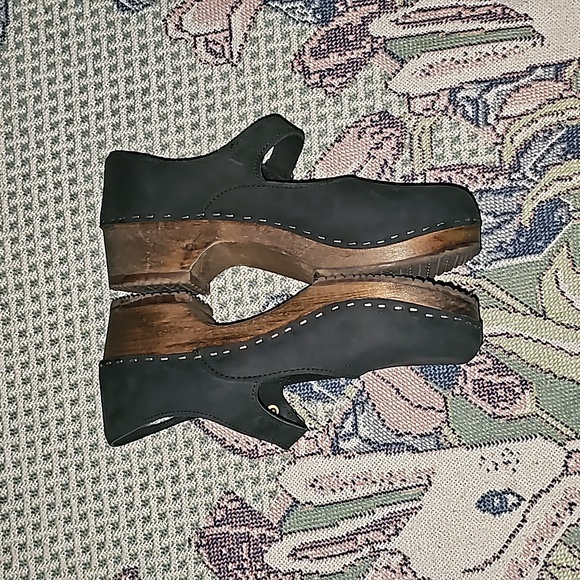 Sandgrens clogs gray suede Mary Jane's Swedish  size 41 (i4) - Picture 2 of 6